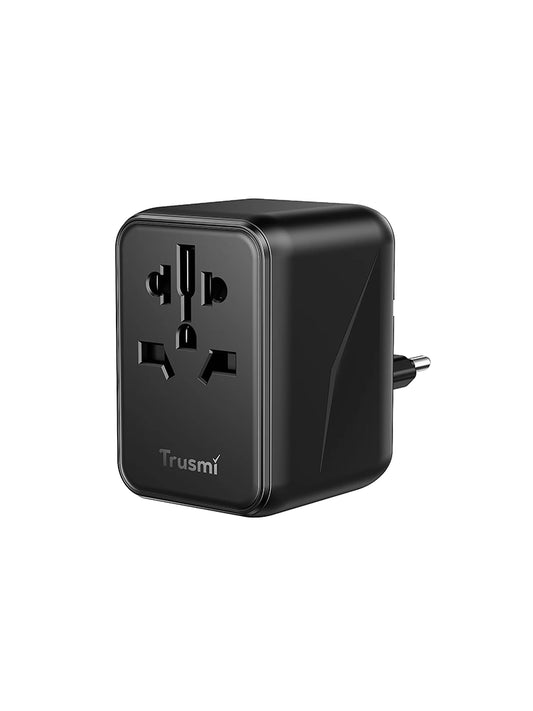 20W Travel adapter 1C2A Charger UK/US/EU/AU Black