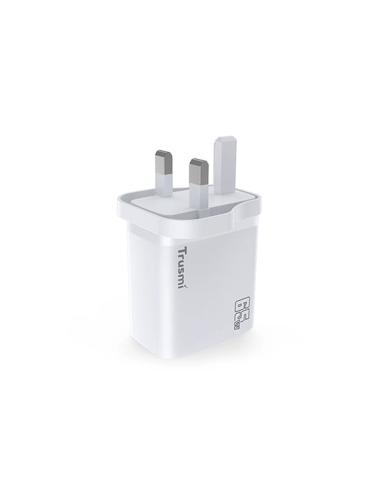 PD65W A+C+L (supports L TO C charging) charger (UK), white