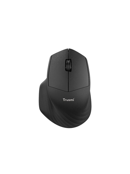 2.4G/BT Ergonomic Contoured-Shape Design Wireless Mouse Black